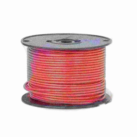 12 AWG Gauge Stranded Hook Up Wire, 500 Ft Length, Red, 0.0808 Diameter, GPT, 60 Volts